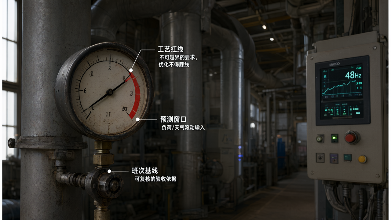压差表指针与风机变频器同框
